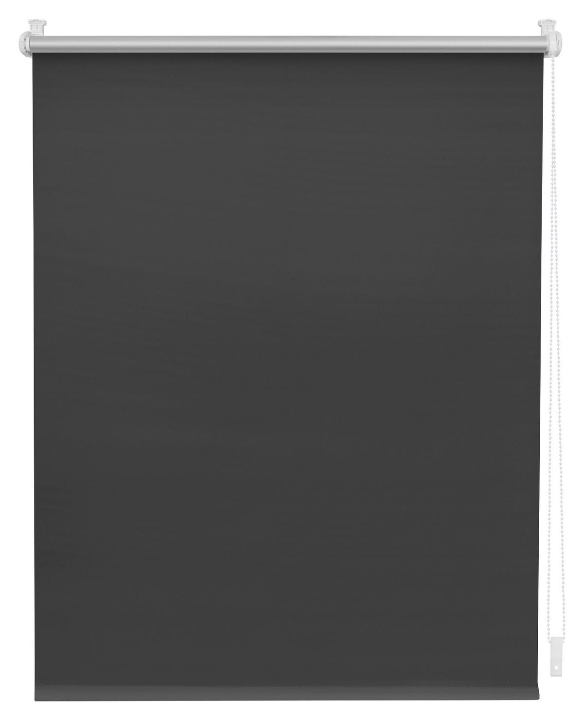 Thermo Klebe-/Klemmrollo Verdunklungsqualität anthrazit B/L: ca. 60x150 cm Rollo_schnurlos_Thermo_VD_Klemmfix - anthrazit (60,00/150,00cm) - LICHTBLICK