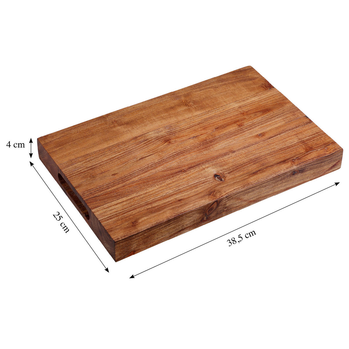 Kesper Schneidbrett Schneidebrett - natur (38,50/25,00/4,00cm) - Kesper