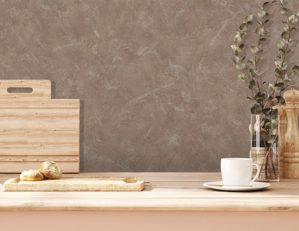 UGEPA Vinyltapete Struktur braun B/L: ca. 53x1005 cm Vinyltapete_L48748 - braun (53,00/1005,00cm) - UGEPA