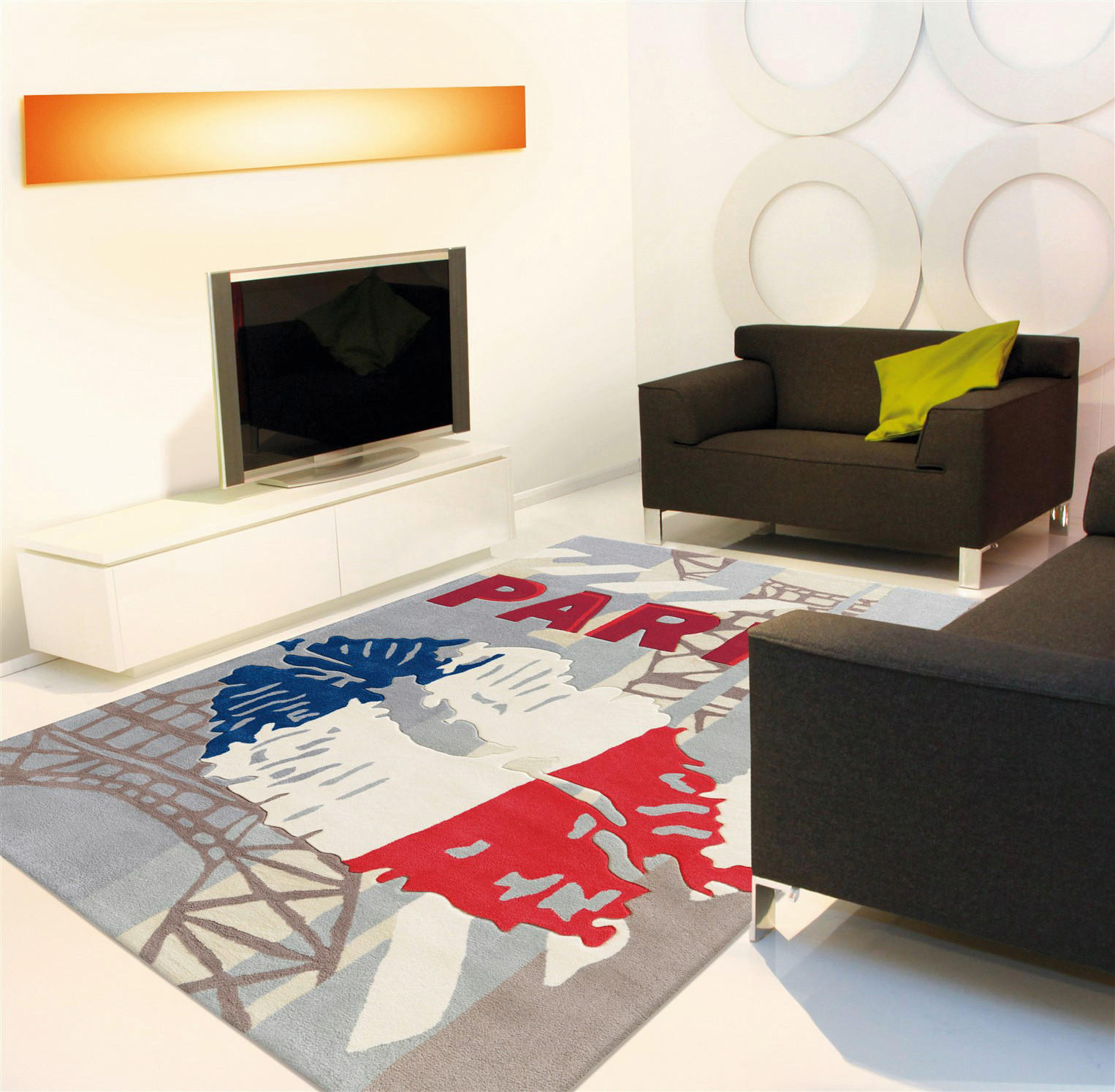 Thumbnail - Arte Espina Kurzflorteppich Joy 4203 mehrfarbig B/L: ca. 120x180 cm