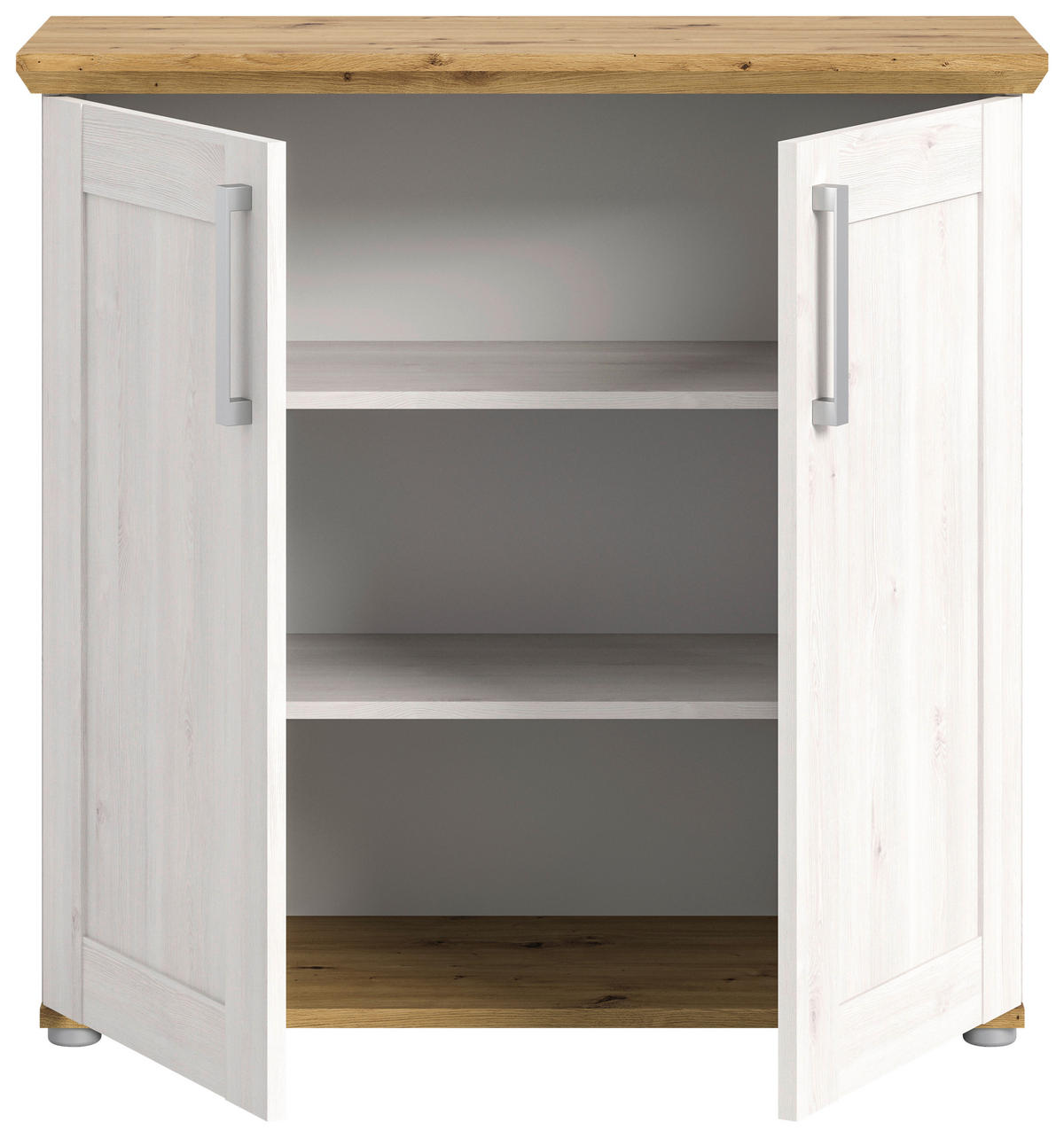 Kommode Verona Sibiu Lärche Nachbildung Eiche Artisan Nachbildung B/H/T: ca. 90x88x37 cm Verona - Eiche (90,00/88,00/37,00cm) - xonox.home