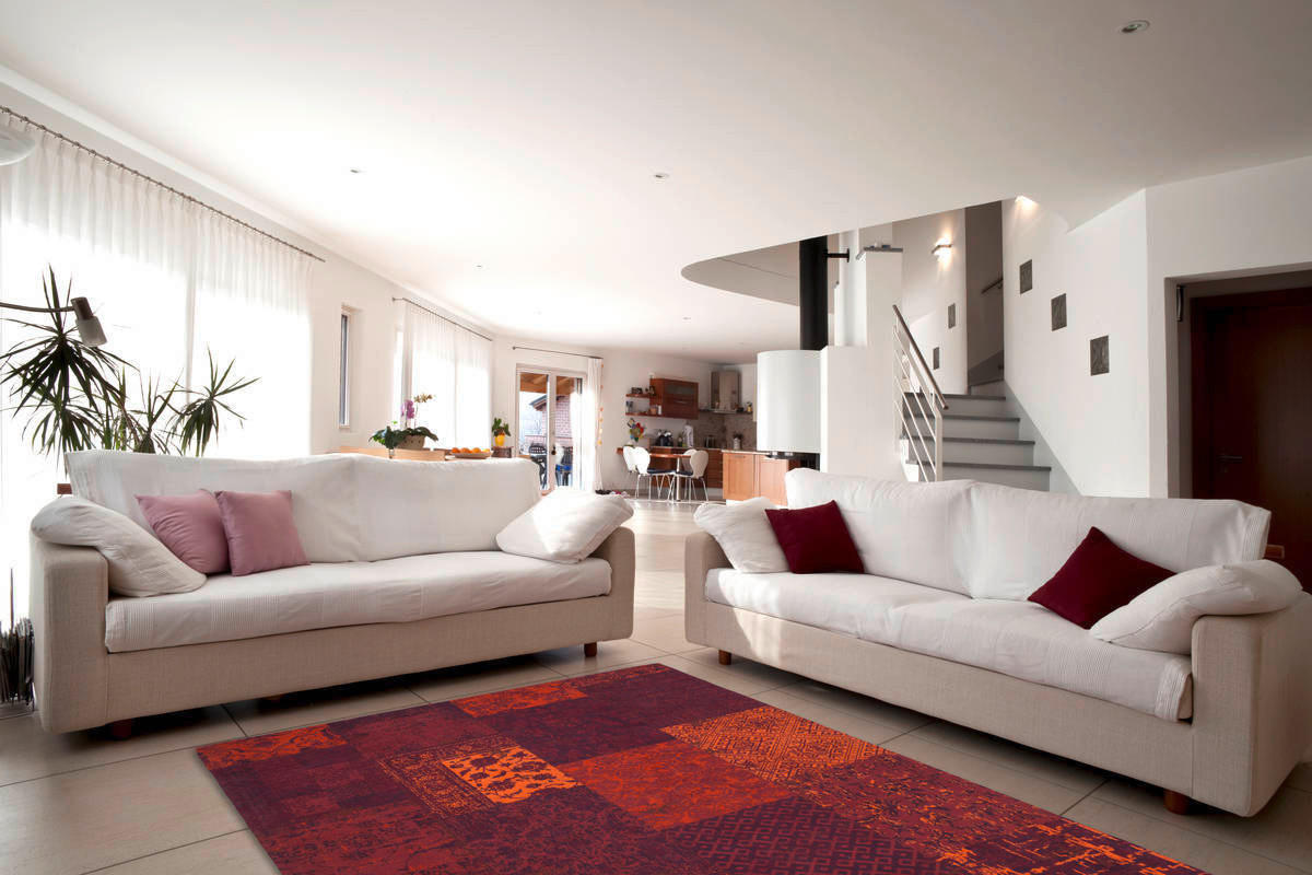 360Living Teppich Symphony rot B/L: ca. 80x150 cm Symphony - rot (80,00/150,00cm) - 360Living