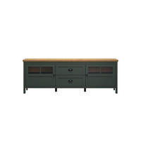Lowboard Stanton tannengrün Eiche Evoke Coast Nachbildung B/H/T: ca. 184x64x45 cm Stanton - Eiche/tannengrün (184,00/64,00/45,00cm)