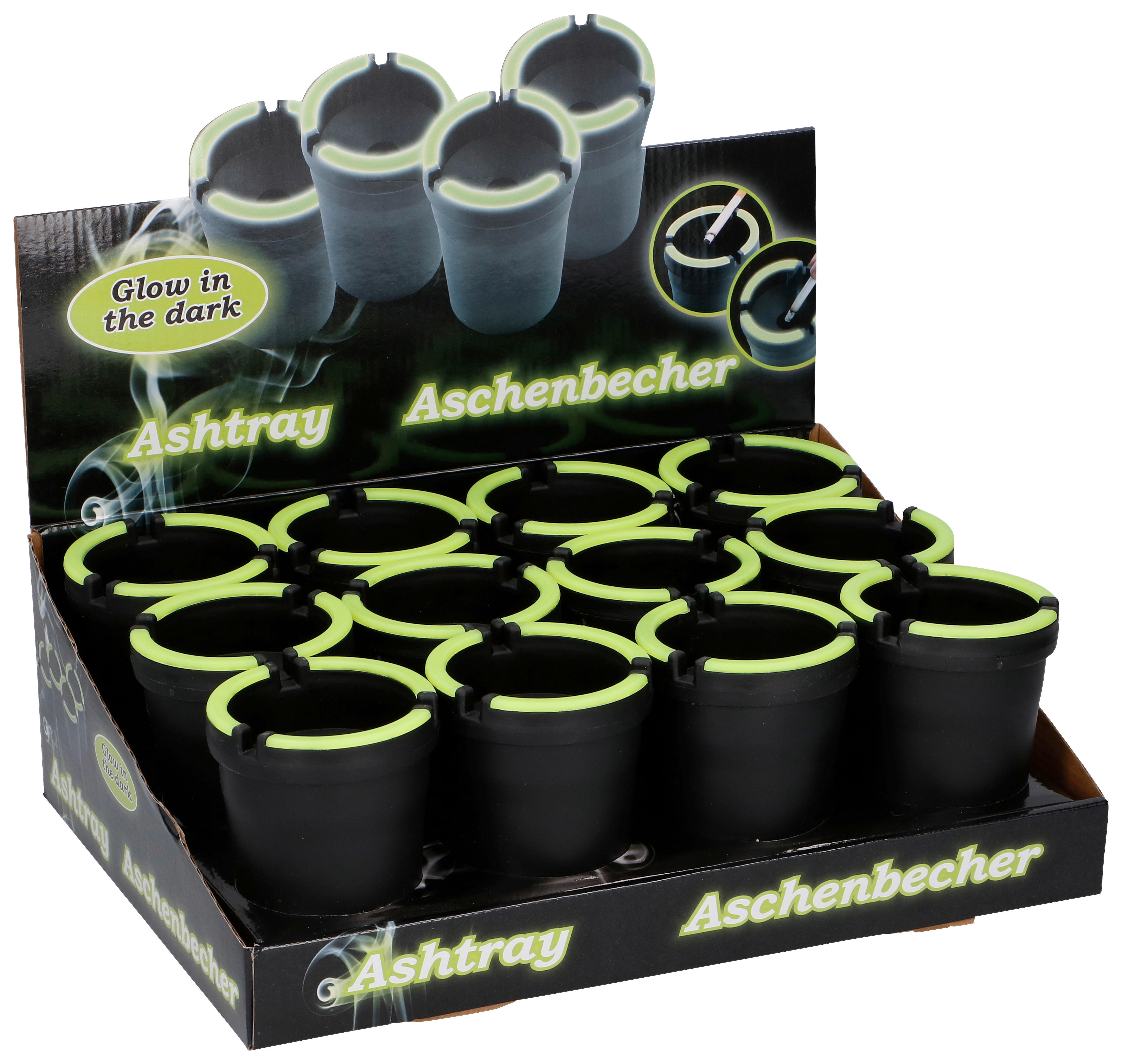 Aschenbecher H/D: ca. 11x8 cm Aschenbecher_Glow_in_the_dark - (8,00/11,00cm)