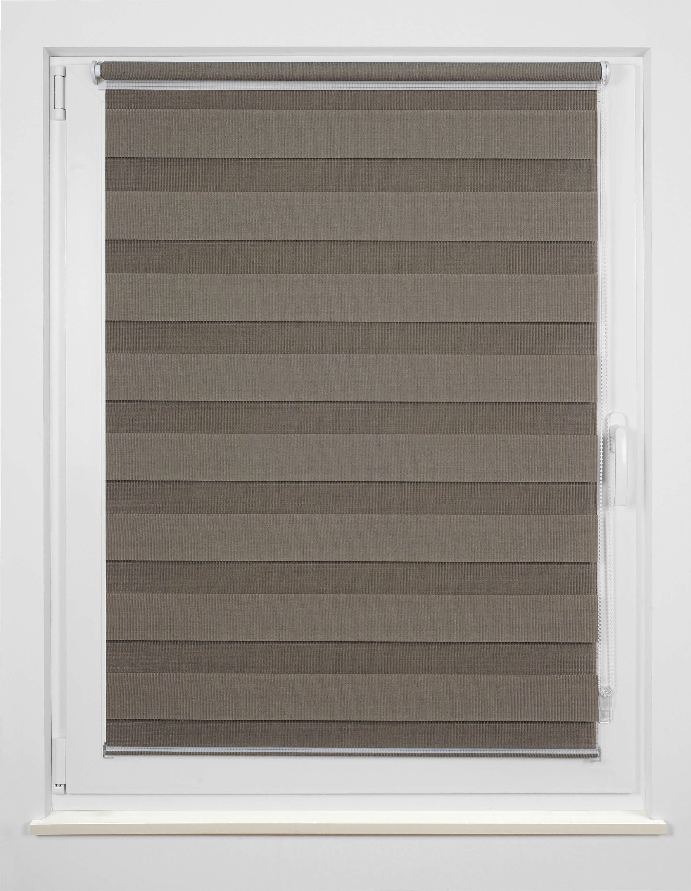 Doppelrollo Just braun B/L: ca. 60x160 cm Just - braun (60,00/160,00cm)