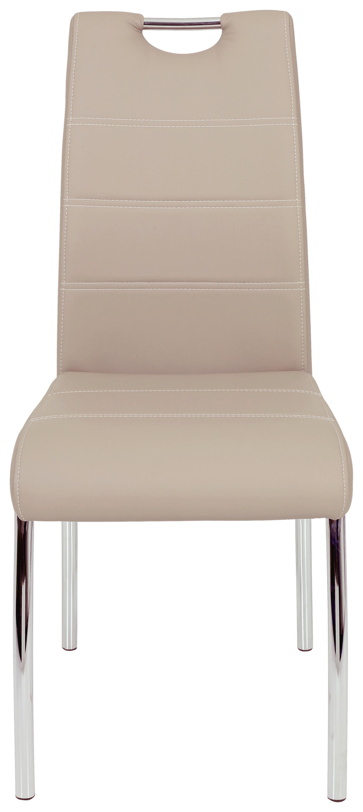 Stuhl Susi 2er Set Cappuccino Kunstleder B/H/T: ca. 44x98x61 cm Susi 2er Set - Cappuccino (44,00/98,00/61,00cm) - Hela