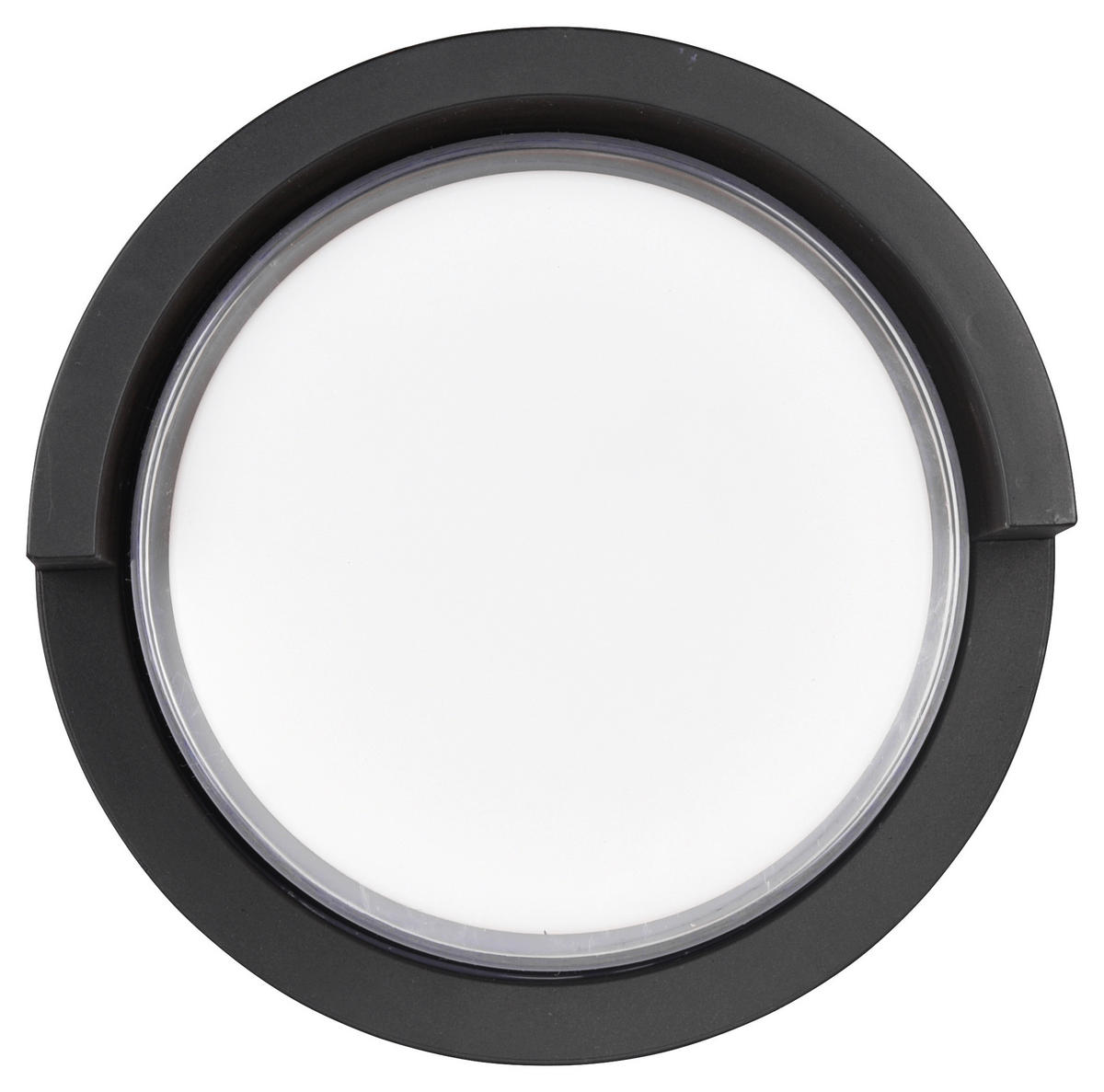 Reality Wandleuchte R27036132 schwarz weiß Kunststoff D: ca. 15 cm Puno - weiß/schwarz (15,00cm) - Reality