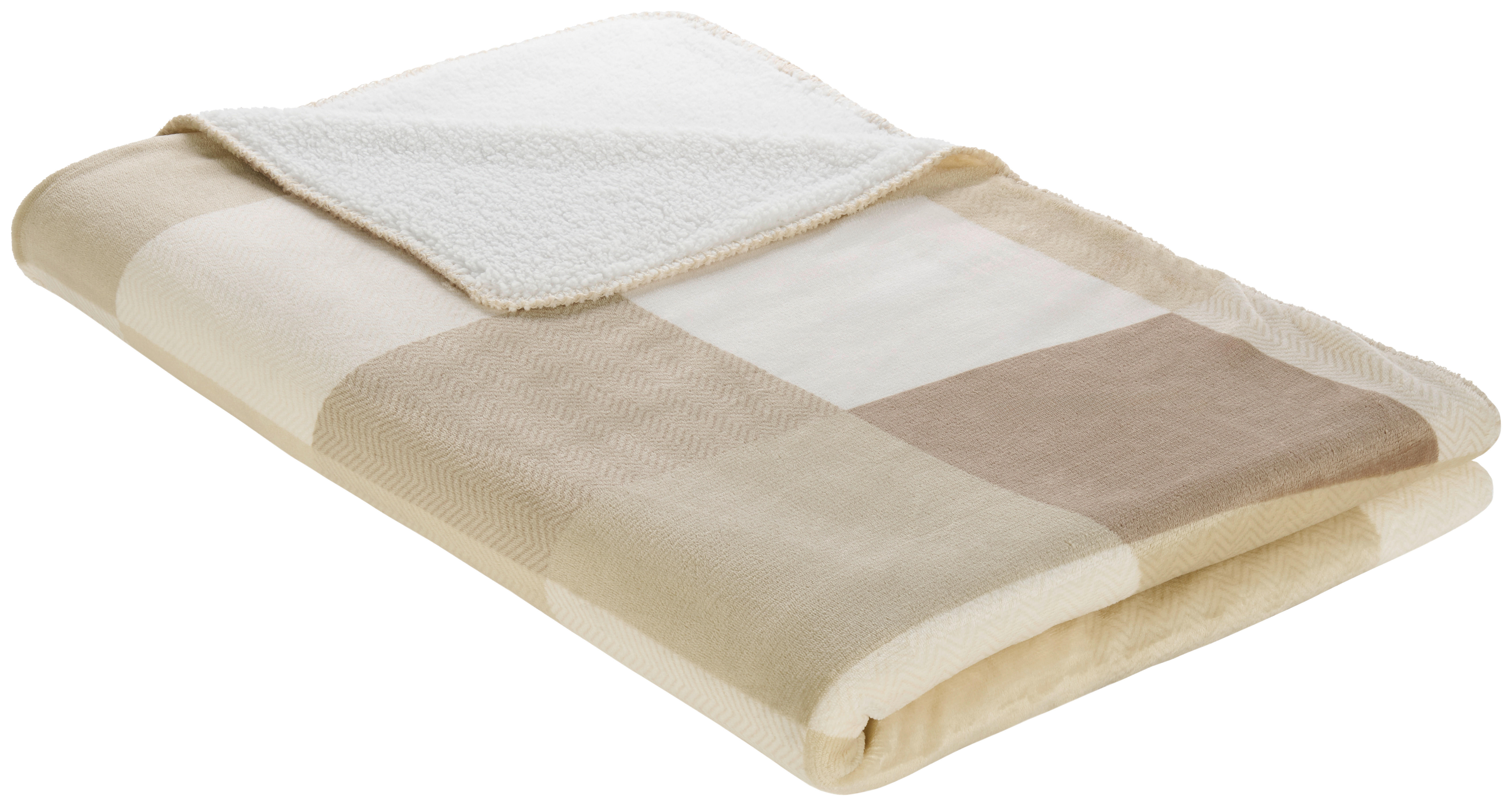 Wohndecke Wohndecke_Sherpa 150x200cm Kitt - kitt (150,00/200,00cm)