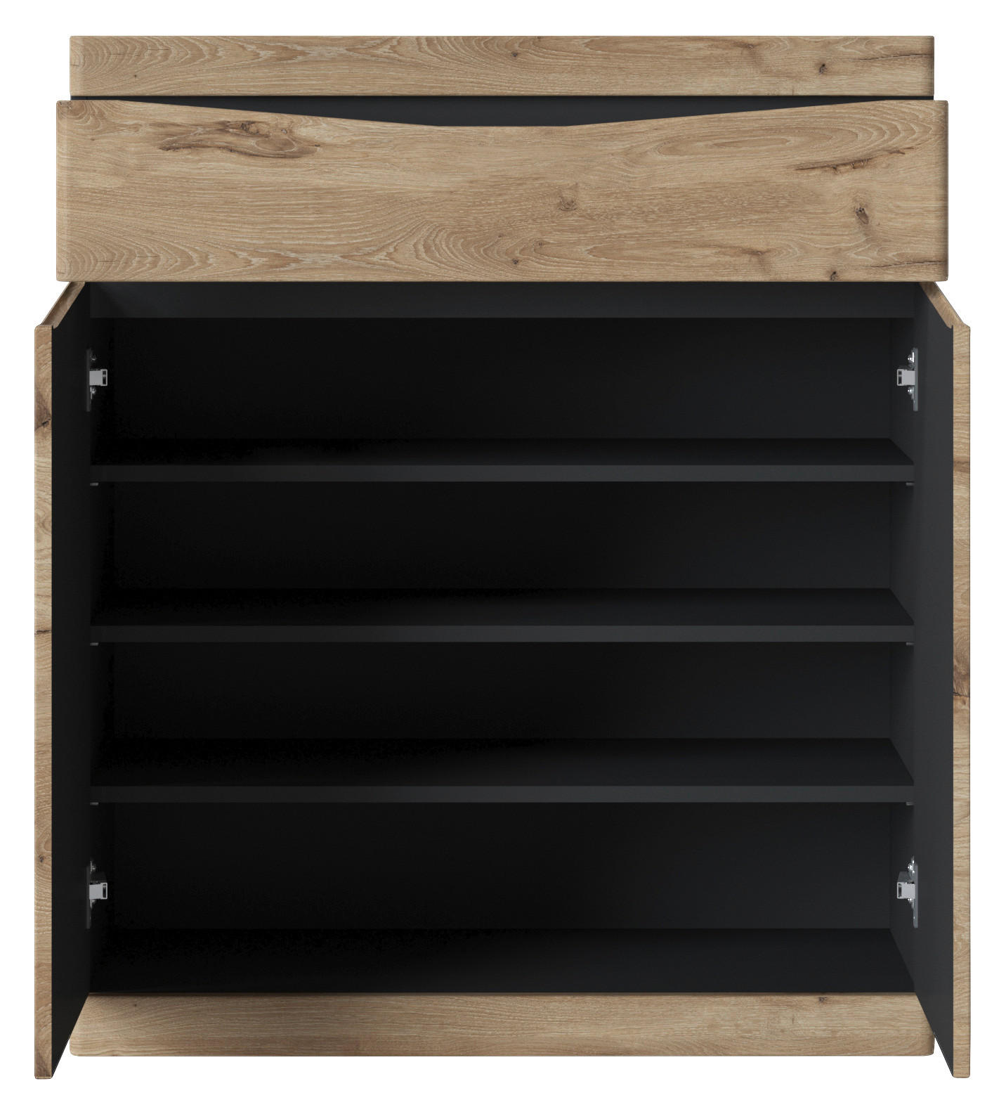 Schuhkommode Spring Eiche Eiche Viking Nachbildung B/H/T: ca. 86x102x40 cm Spring - Eiche (86,00/102,00/40,00cm)