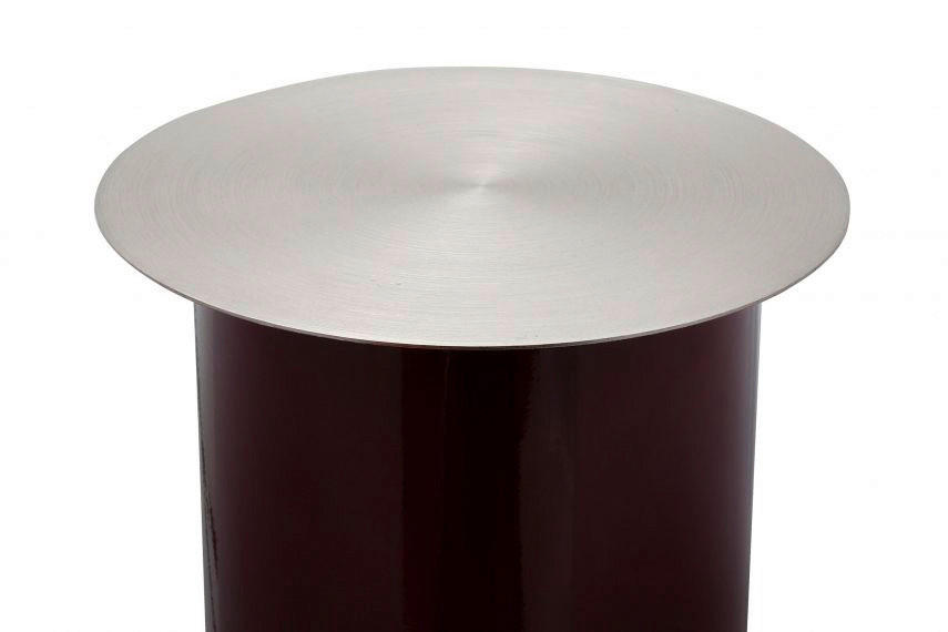 Kayoom Bodenkerzenständer Art Deco 165 Art Deco 165 - pflaume/silber (20,00/20,00/40,00cm) - Kayoom