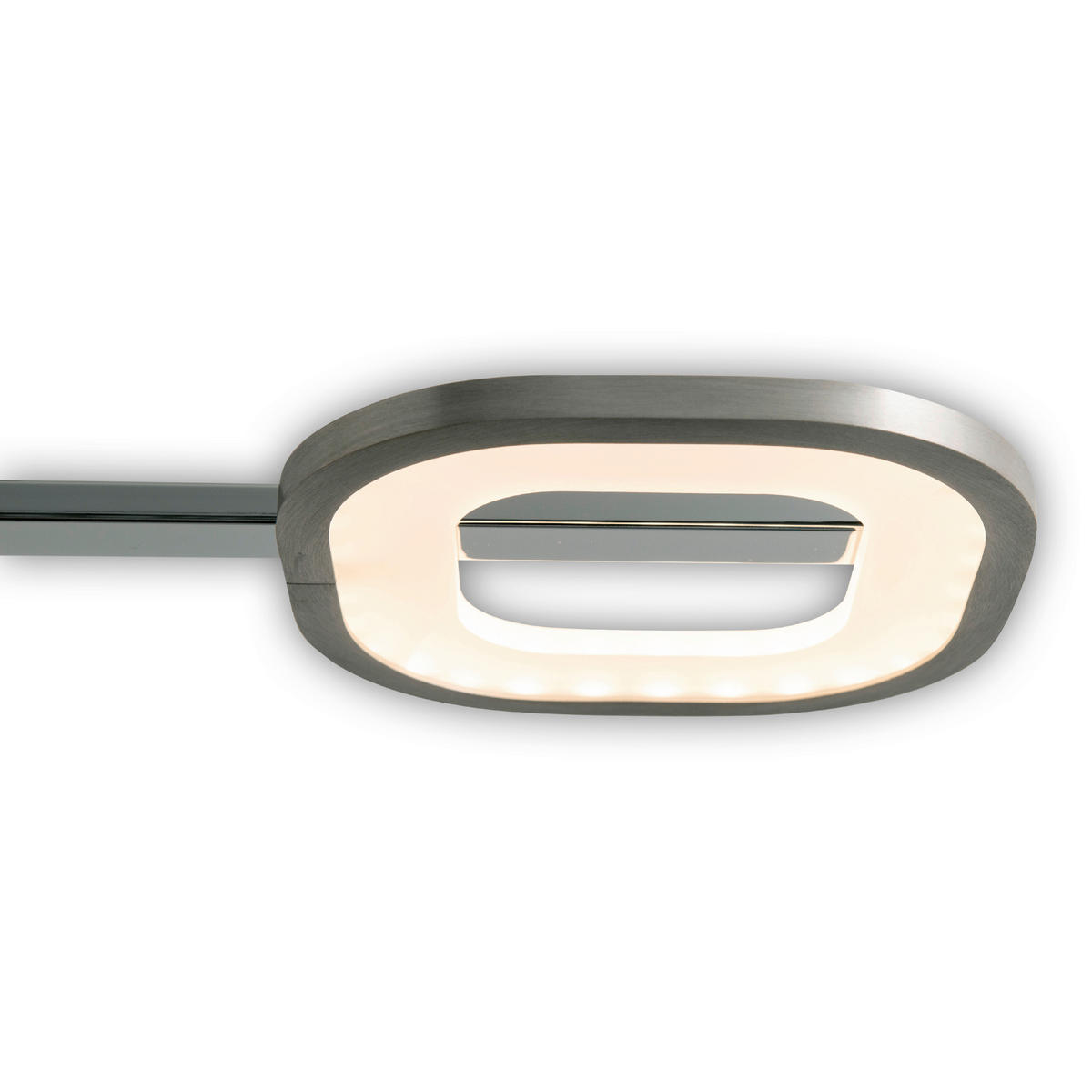 Näve Leuchten Pendelleuchte 7070342 stahlfarbig Kunststoff Metall B/H/T: ca. 16x150x100 cm null 4 Brennstellen Beam - stahlfarbig (16,00/150,00/100,00cm) - Näve Leuchten