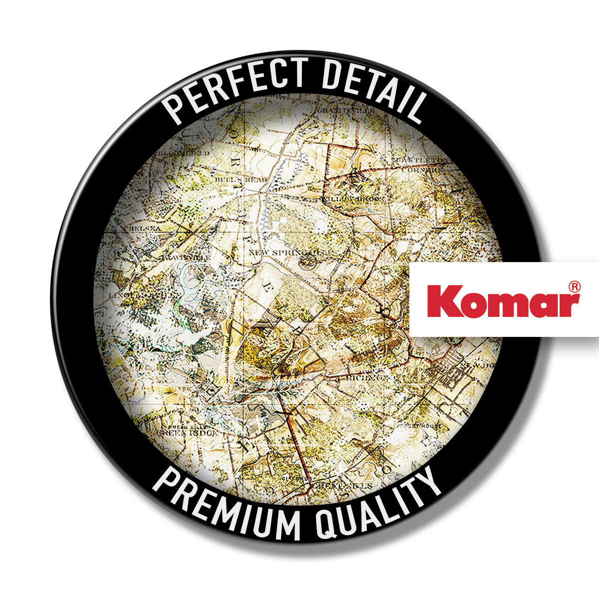 Komar Fototapete Mix Map B/L: ca. 200x250 cm Mix Map - (200,00/250,00cm) - Komar