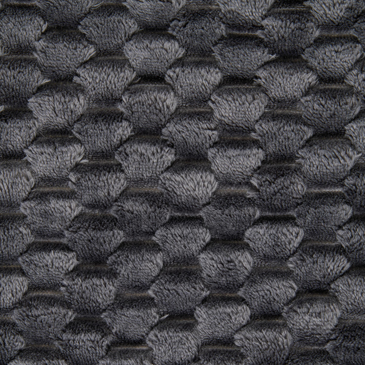 Microfaser Bettwäsche Cashmere touch Bettwäsche_Cashmere Wabe anthrazit - anthrazit (135,00/200,00cm)