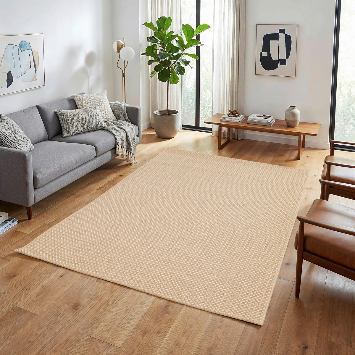 In-/Outdoorteppich Grace natur B/L: ca. 160x230 cm Grace - natur (160,00/230,00cm)