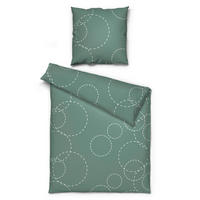 Microfaser Bettwäsche Bettwäsche_Microfaser Kreise mint - mint (135,00/200,00cm) - Sensation
