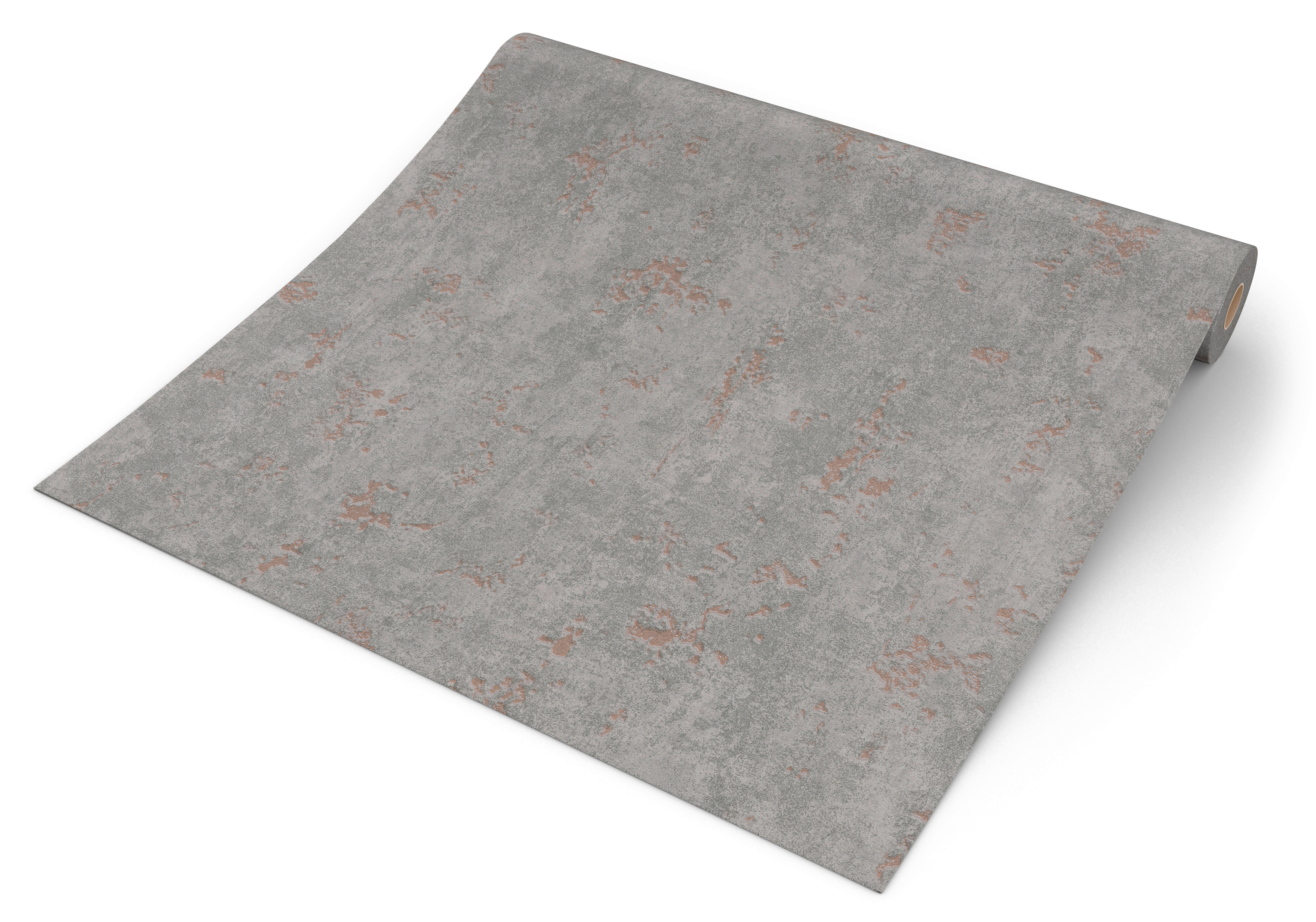 Erismann Vliestapete Betonoptik hellgrau bronze B/L: ca. 53x1005 cm Vliestapete_10316-31 - hellgrau/bronze (53,00/1005,00cm) - Erismann