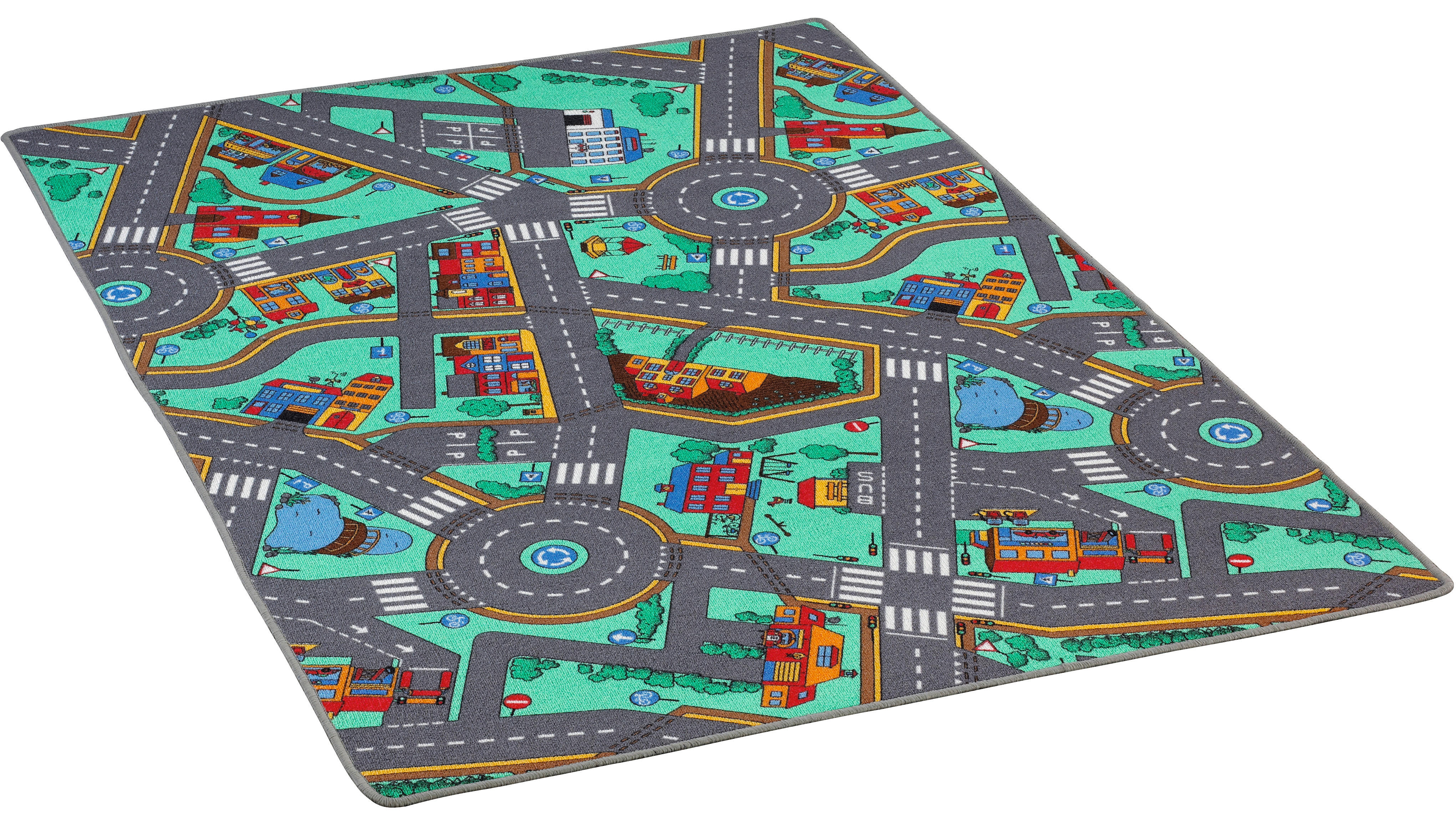 Kinderteppich Straße Straße - (100,00/175,00cm)
