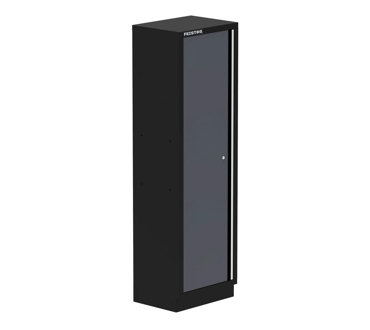 Werkstatteinrichtung Apollo schwarz B/H/L: ca. 60x200x46 cm Apollo - schwarz/anthrazit (46,00/60,00/200,00cm) - Feistos