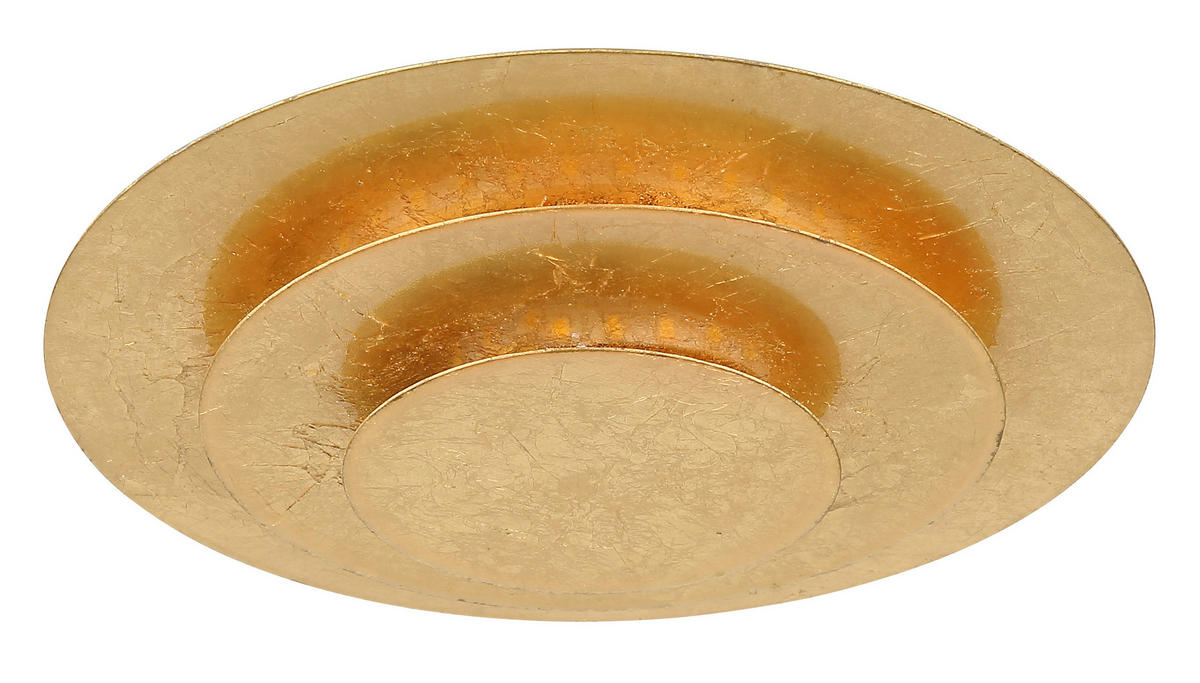 GLOBO LED-Deckenleuchte Heda 48465-18 gold Metall H/D: ca. 5x18 cm Heda - gold (18,00/5,00cm) - GLOBO