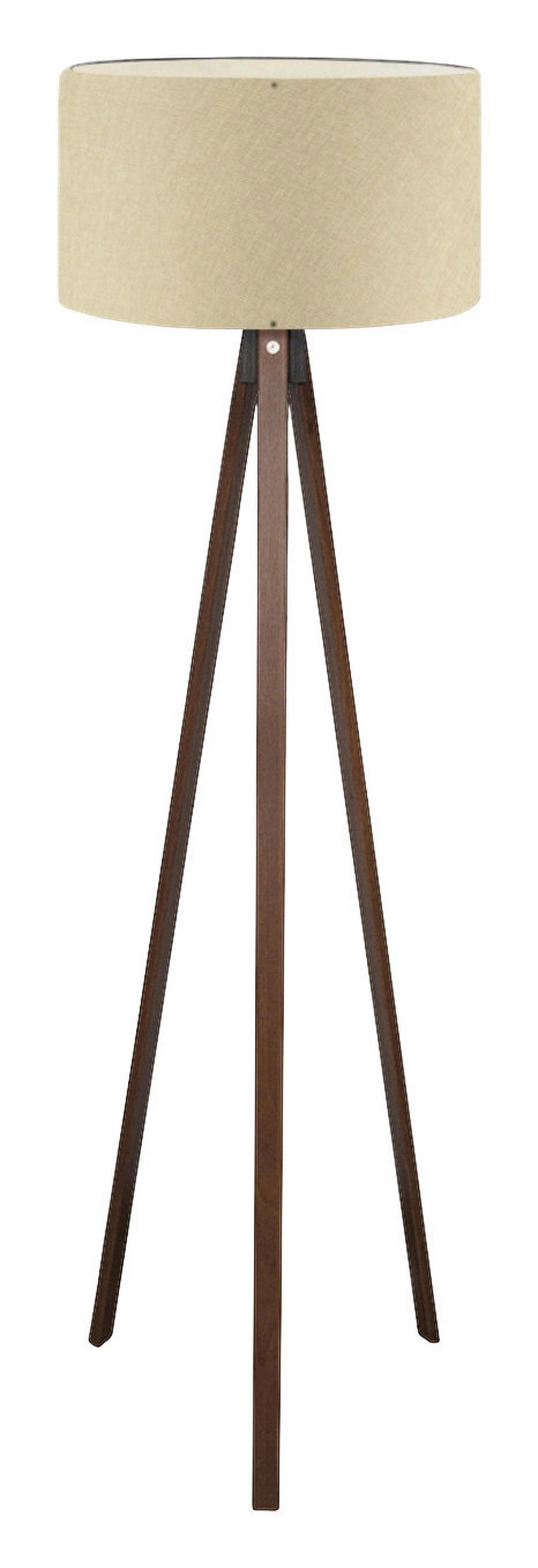 Opviq Stehleuchte beige PVC B/H/T/L/D: ca. 21x140x21x21x21 cm E27 1 Brennstellen AYD - beige (21,00/21,00/140,00cm) - Opviq