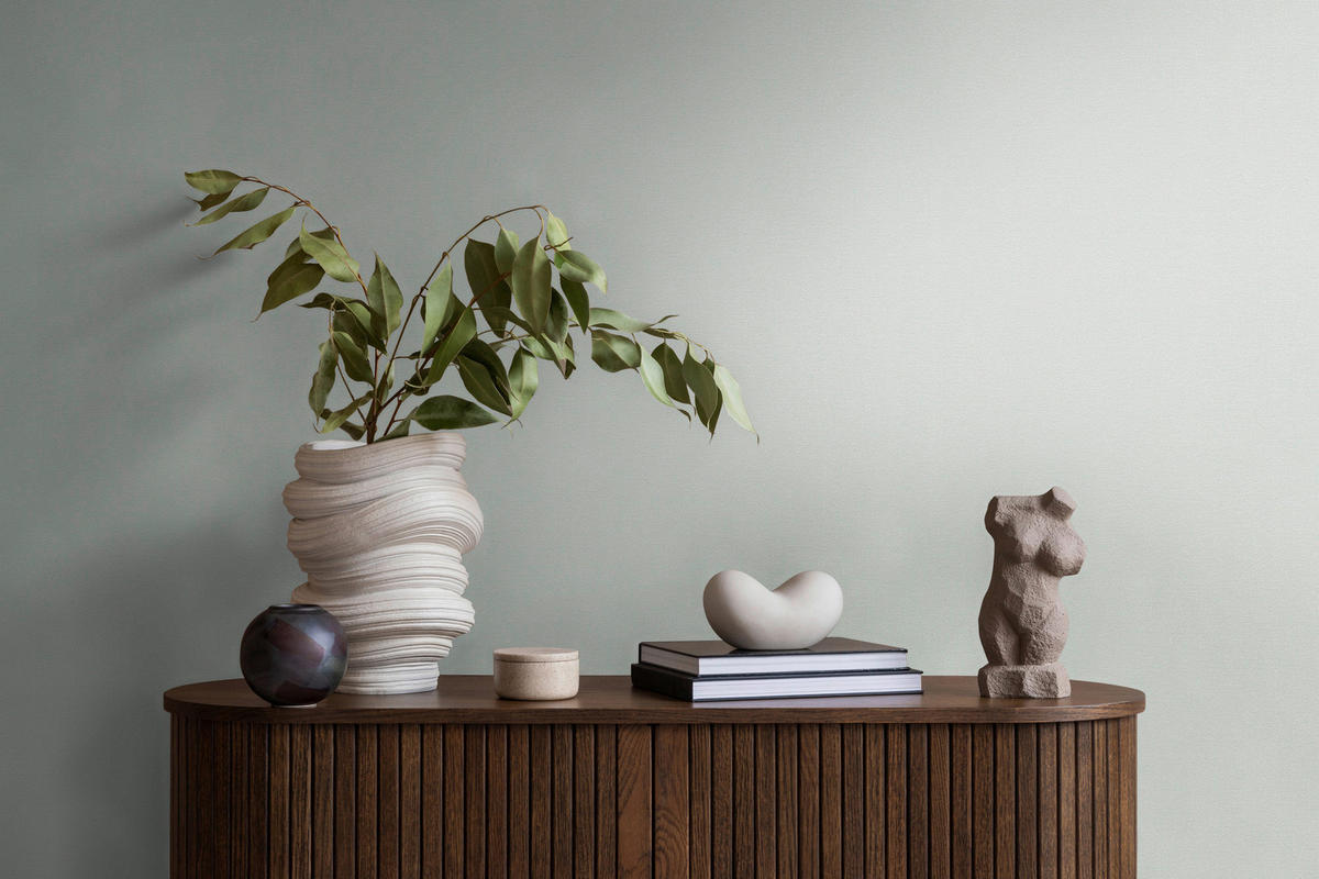 A.S.Creation Vliestapete hellgrün B/H/D: ca. 53x1005x9,3 cm Vliestapete - hellgrün (9,30/1005,00cm) - A.S.Creation