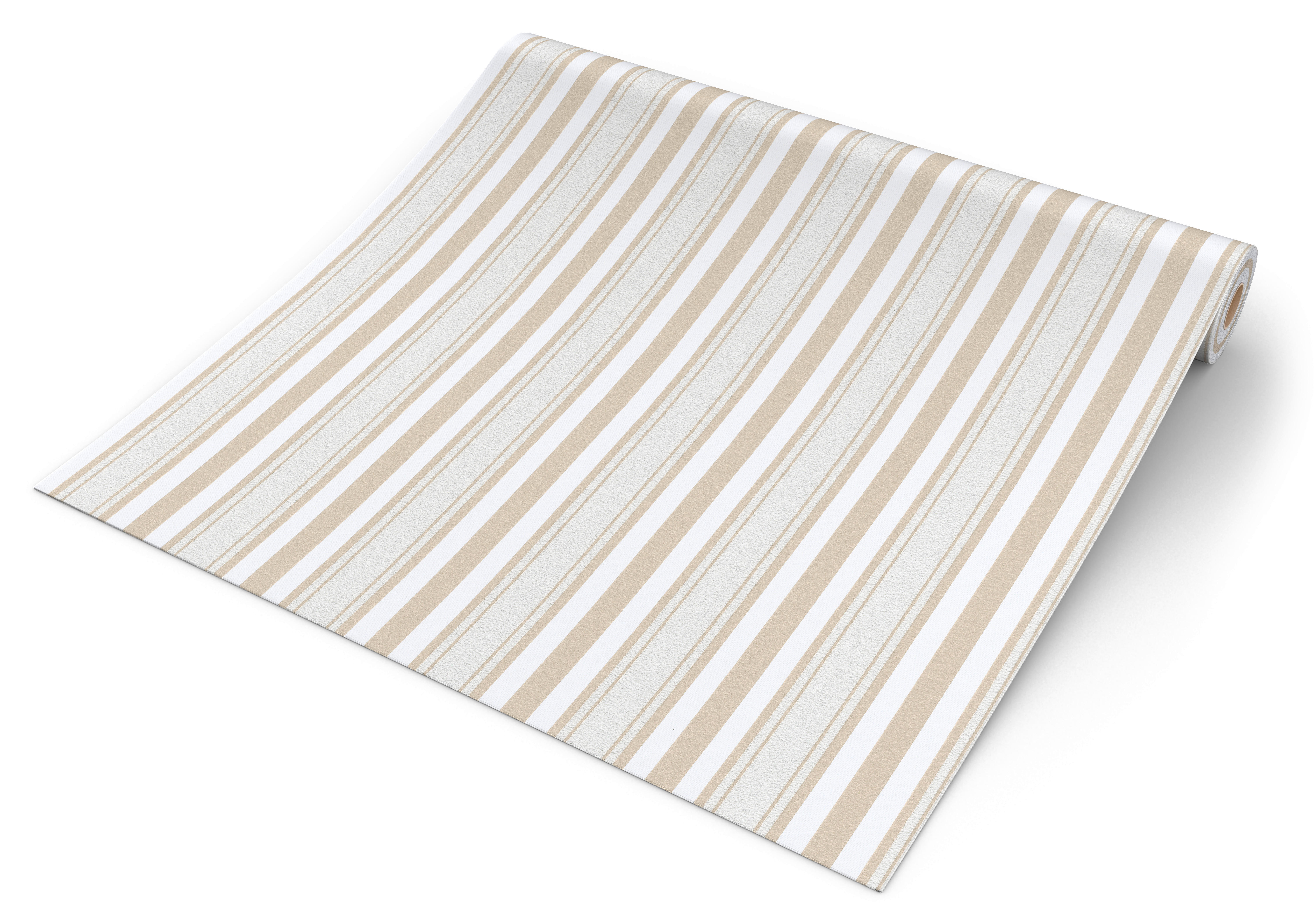 Vliestapete Streifen grau weiß B/L: ca. 53x1005 cm Vliestapete_10160-31 - weiß/grau (53,00/1005,00cm)