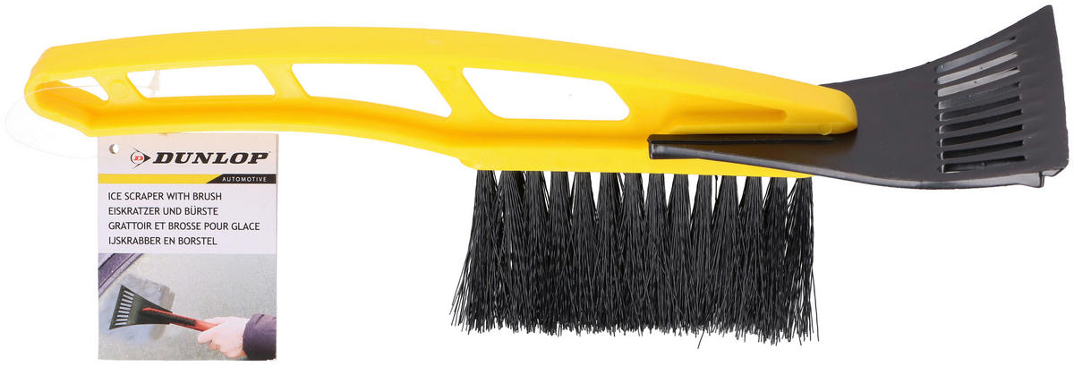 Dunlop Eiskratzer L: ca. 31 cm Eiskratzer_mit_Besen - (31,00cm) - Dunlop