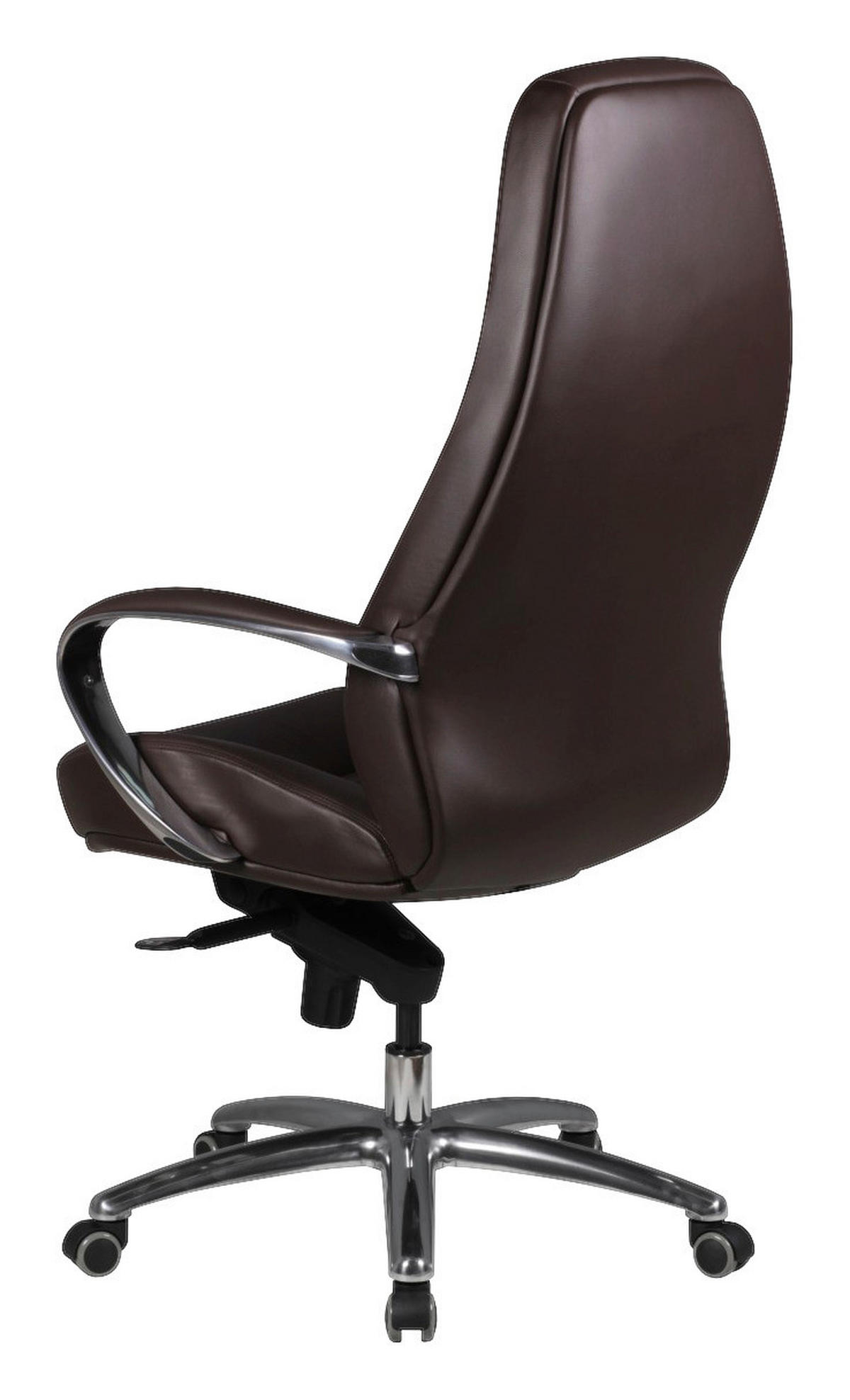 Drehstuhl braun Bürostuhl AUSTIN - braun (68,00/130,00/70,00cm) - Amstyle