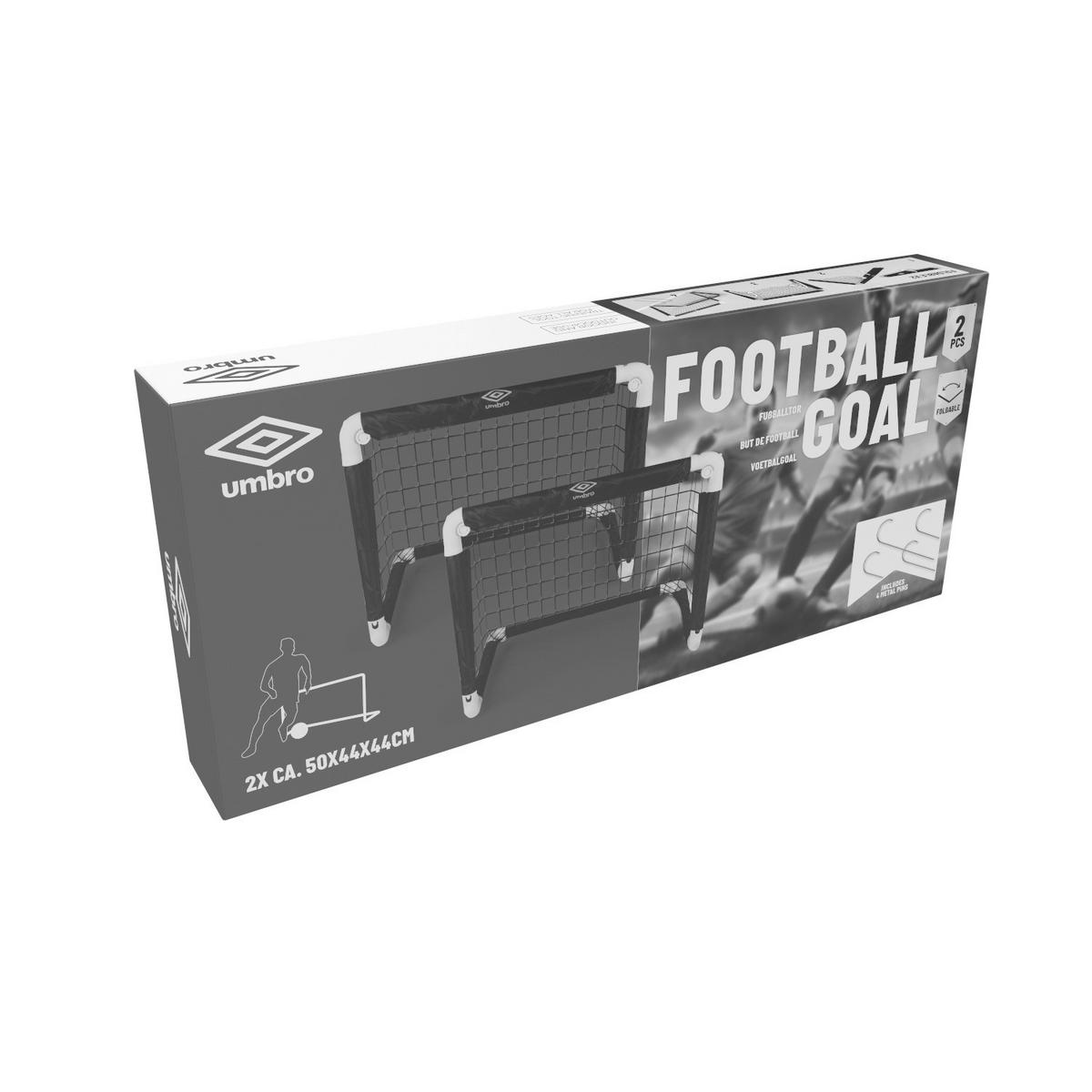 Fußballtor gelb B/H/T: ca. 50x44x44 cm Fußballtor_2erSet 50x44x44cm - gelb/schwarz (50,00/44,00/44,00cm)