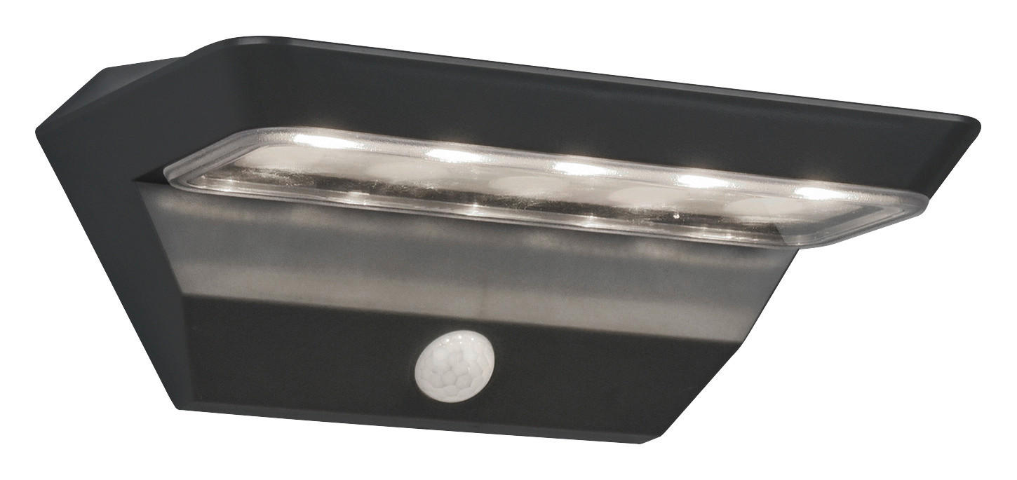 Außenwandleuchte R22241142 anthrazit B/H: ca. 22x9 cm Mendoza - anthrazit (22,00/9,00cm) - Reality