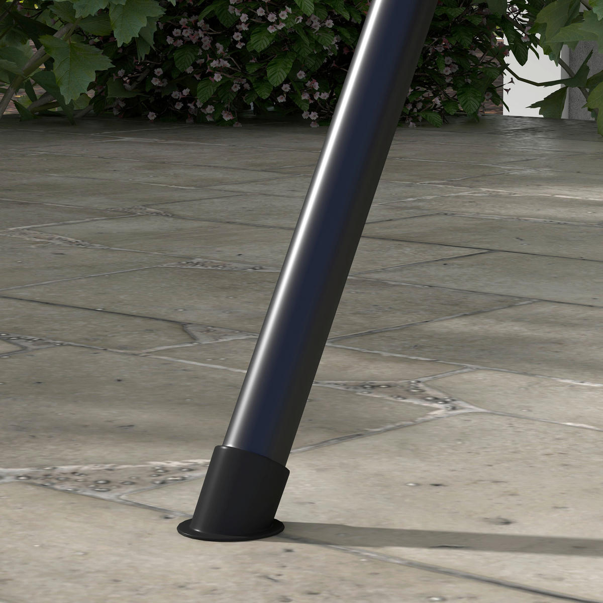 Outsunny Hollywoodschaukel grau Polyester B/H/L: ca. 110x153x172 cm Hollywoodschaukel - grau (172,00/110,00/153,00cm) - Outsunny