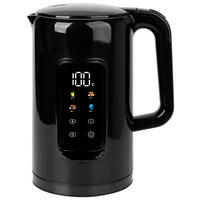Emerio Wasserkocher WK-130854.2 schwarz Kunststoff B/H/L: ca. 15,4x26,3x21,4 cm ca. 1,7 l Wasserkocher WK-130854.2 - schwarz (21,40/15,40/26,30cm) - Emerio
