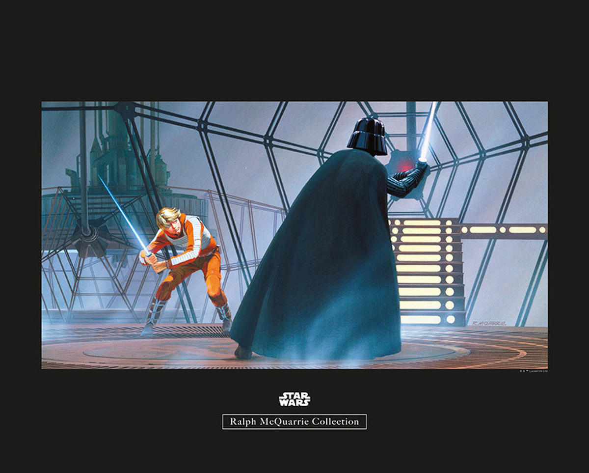 Komar Poster Star Wars Classic RMQ Vader Luke Ca Star Wars B/L: ca. 50x40 cm Star Wars Classic RMQ Vader Luke Ca - (50,00/40,00cm) - Komar