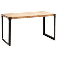 Esstisch braun B/H/T: ca. 120x76x60 cm Esszimmertisch - braun (120,00/76,00/60,00cm) - Wohnling