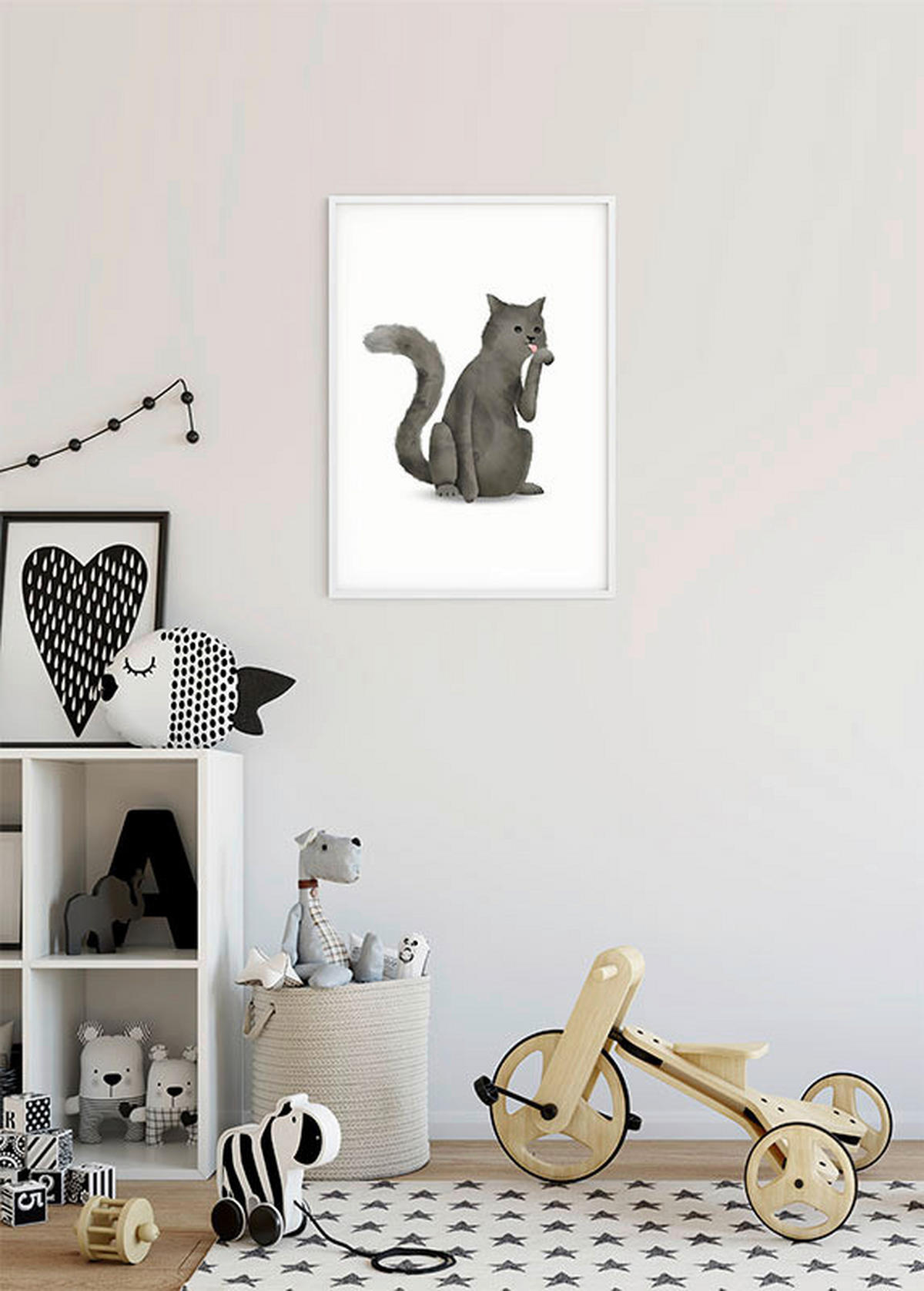 Komar Poster Cute Animal Cat Katze Cute Animal Cat - Komar