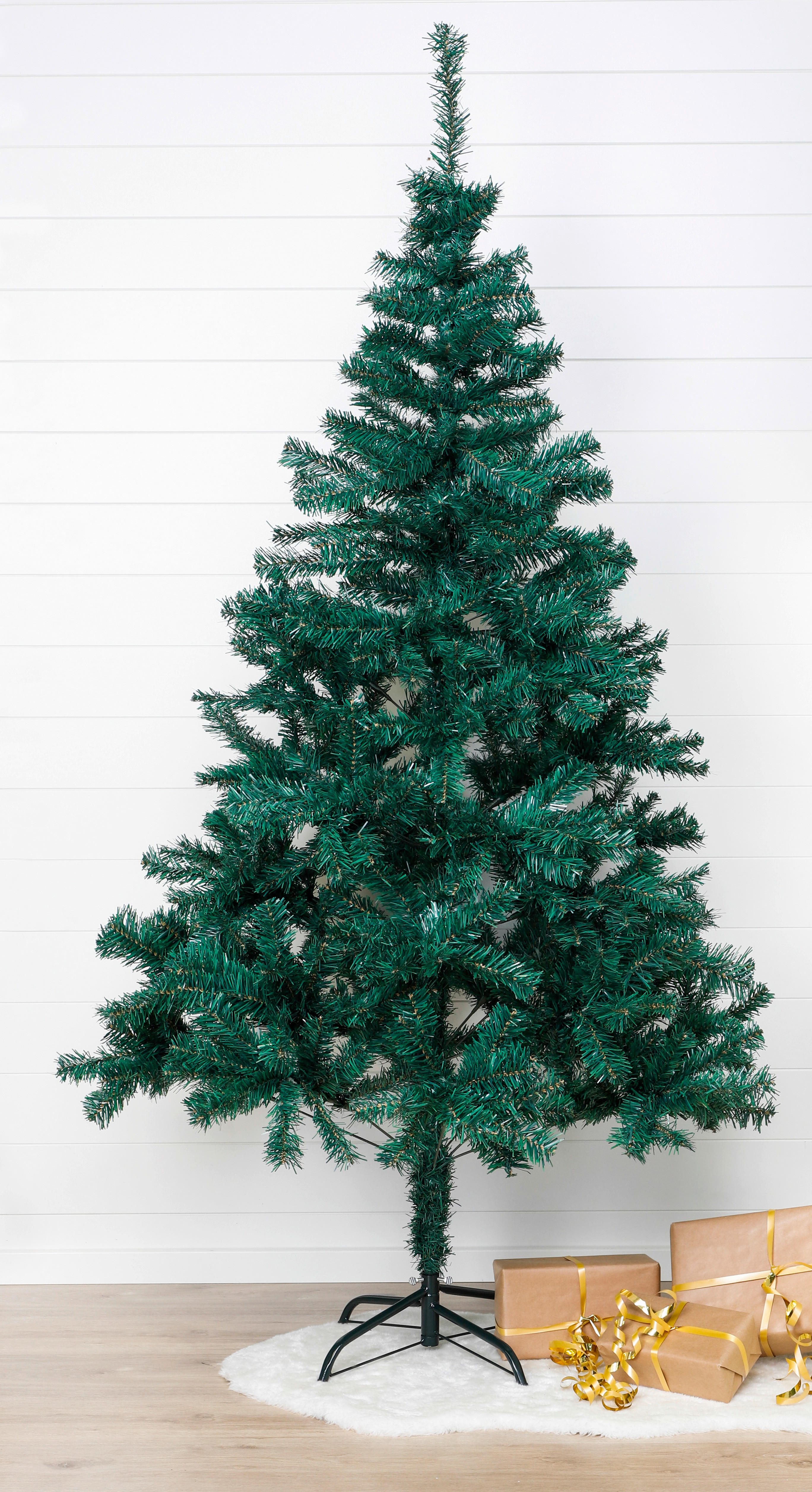 HI Weihnachtsbaum grün Kunststoff H: ca. 180 cm Weihnachtsbaum 180cm - grün (180,00cm)