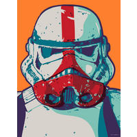 Komar Poster Mandalorian Pop Art Stormtrooper Disney B/L: ca. 30x40 cm Mandalorian Pop Art Stormtrooper - (30,00/40,00cm) - Komar