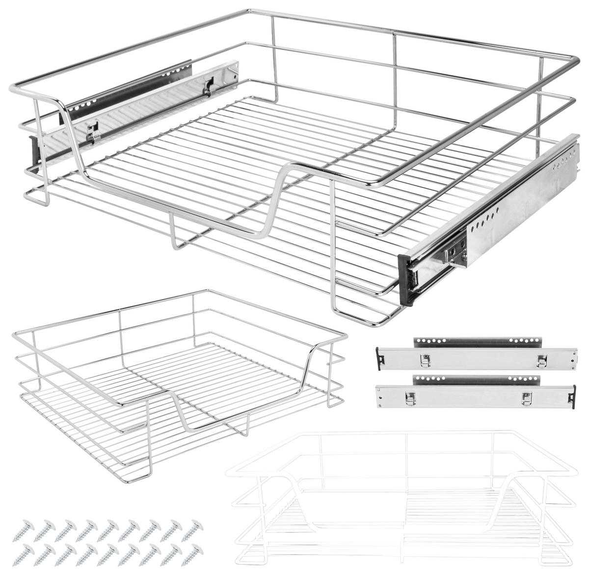 Teleskop-Schublade Teleskop-Schublade - (44,00/49,00/11,00cm)