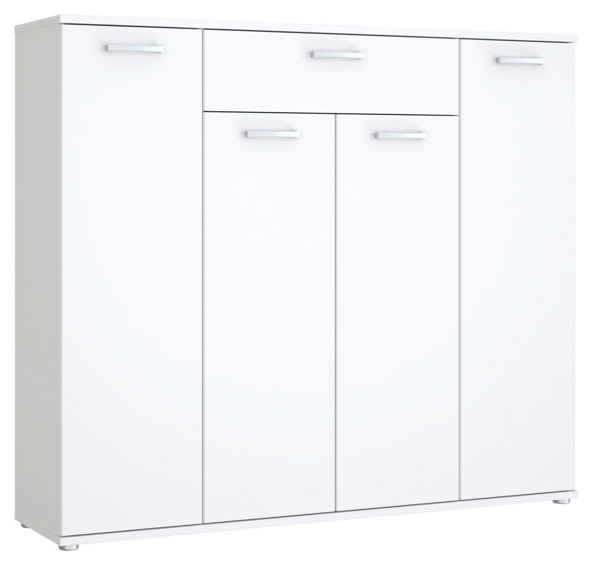Kommode  weiß B/H/T: ca. 139x121x35 cm Rypsyma_Kommode RPSK341-120 - weiß (139,00/121,00/35,00cm)