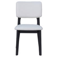 Stuhl ELSA schwarz beige Webstoff B/H/T: ca. 48x87x54 cm ELSA - beige/schwarz (48,00/87,00/54,00cm) - byLIVING