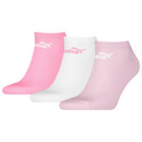 Puma Damen & Herren-Socken Puma pink 3 Packstücke Größe 35-38 Puma - pink/weiß - Puma