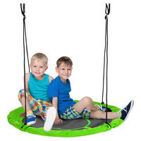 Outsunny Schaukel grün B/H/L: ca. 110x110x170 cm Kinderschaukel - grün (170,00/110,00/110,00cm) - Outsunny