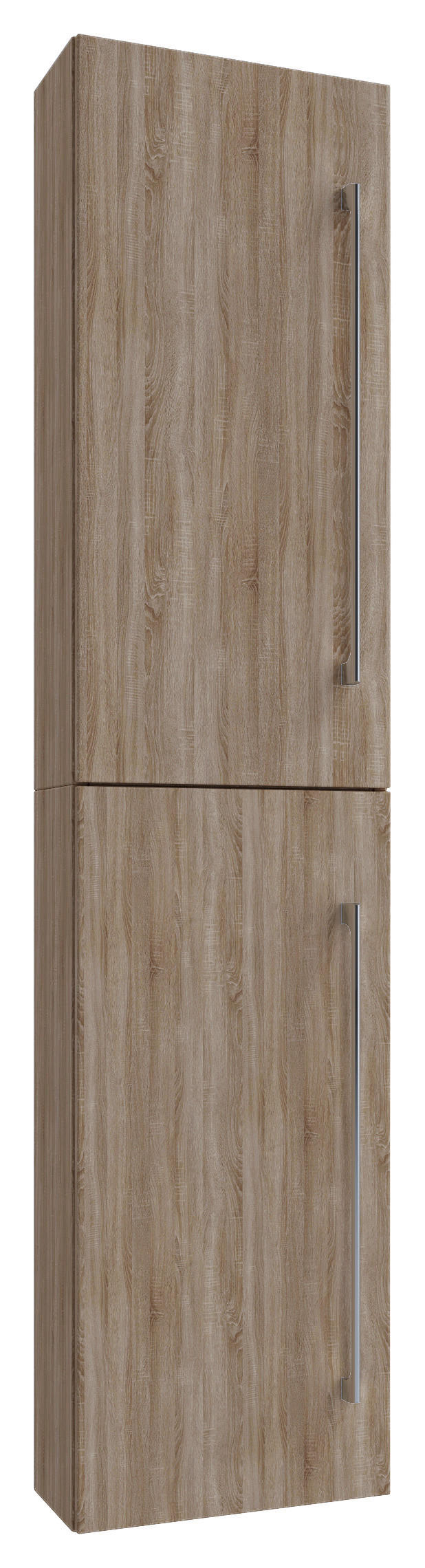 Hochschrank Badinos Eiche Sonoma Nachbildung B/H/T: ca. 33x150x22 cm Badinos - Eiche (33,00/150,00/22,00cm) - VCM Möbel