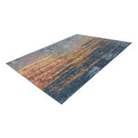 360Living Teppich Blaze beige B/L: ca. 75x150 cm Blaze - beige/blau (75,00/150,00cm) - 360Living