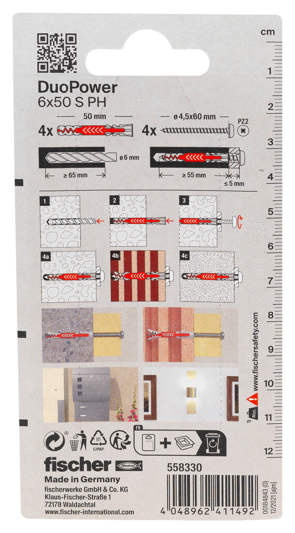 fischer Dübel- und Schraubenset Dübel-/u.Schraubenset_fischer - fischer