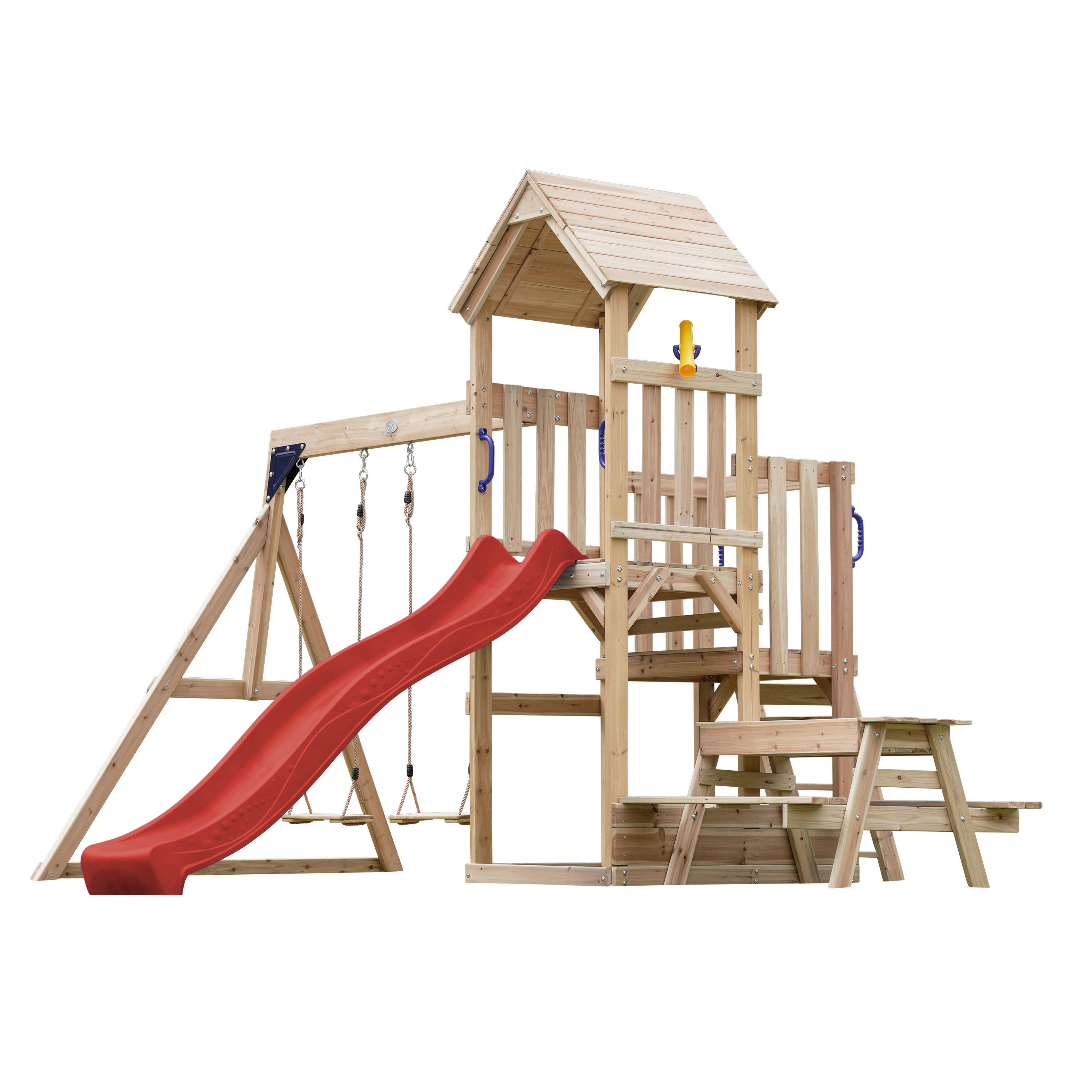 AXI Spielturm Mette rot B/H/L: ca. 366x2...