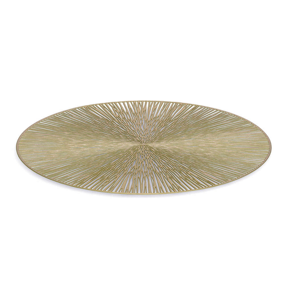 Zeller Platzset gold Kunststoff B/L: ca. 38x38 cm Platzset - gold (38,00/38,00cm) - Zeller
