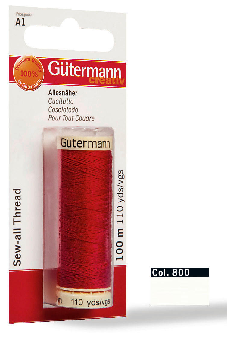 Nähgarn Nähgarn_Gütermann - weiß (10000,00cm) - Gütermann