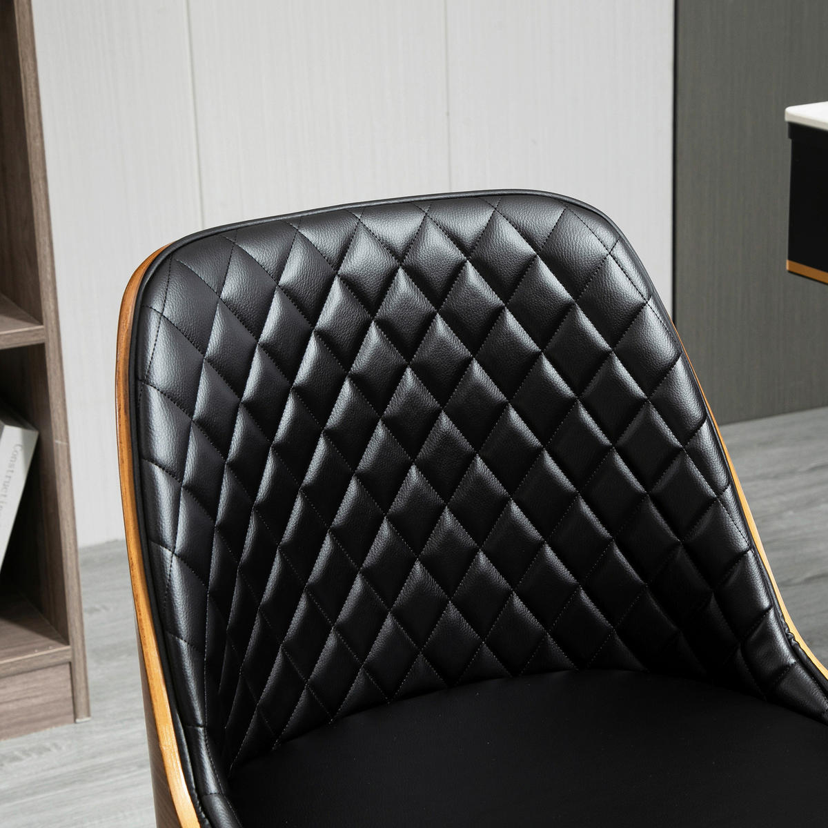 Drehstuhl 921-588 schwarz 921-588 - schwarz (48,50/81,00/54,50cm) - Vinsetto