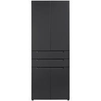 Mehrzweckschrank Mailand 63 anthrazit B/H/T: ca. 80x218x35 cm Mailand 63 - anthrazit (80,00/218,00/35,00cm)